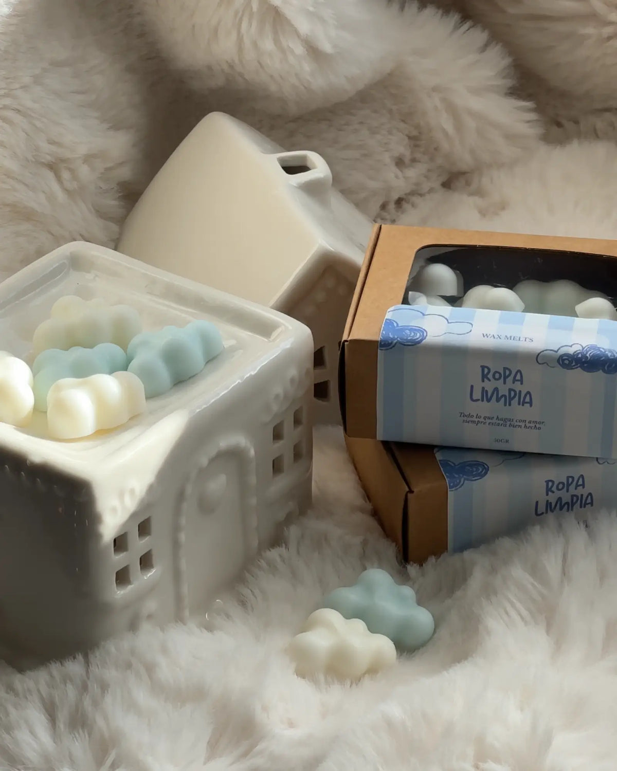 Wax melts · Ropa limpia